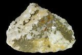 Quartz Crystal Cluster with Chalcopyrite - Morocco #137138-3
